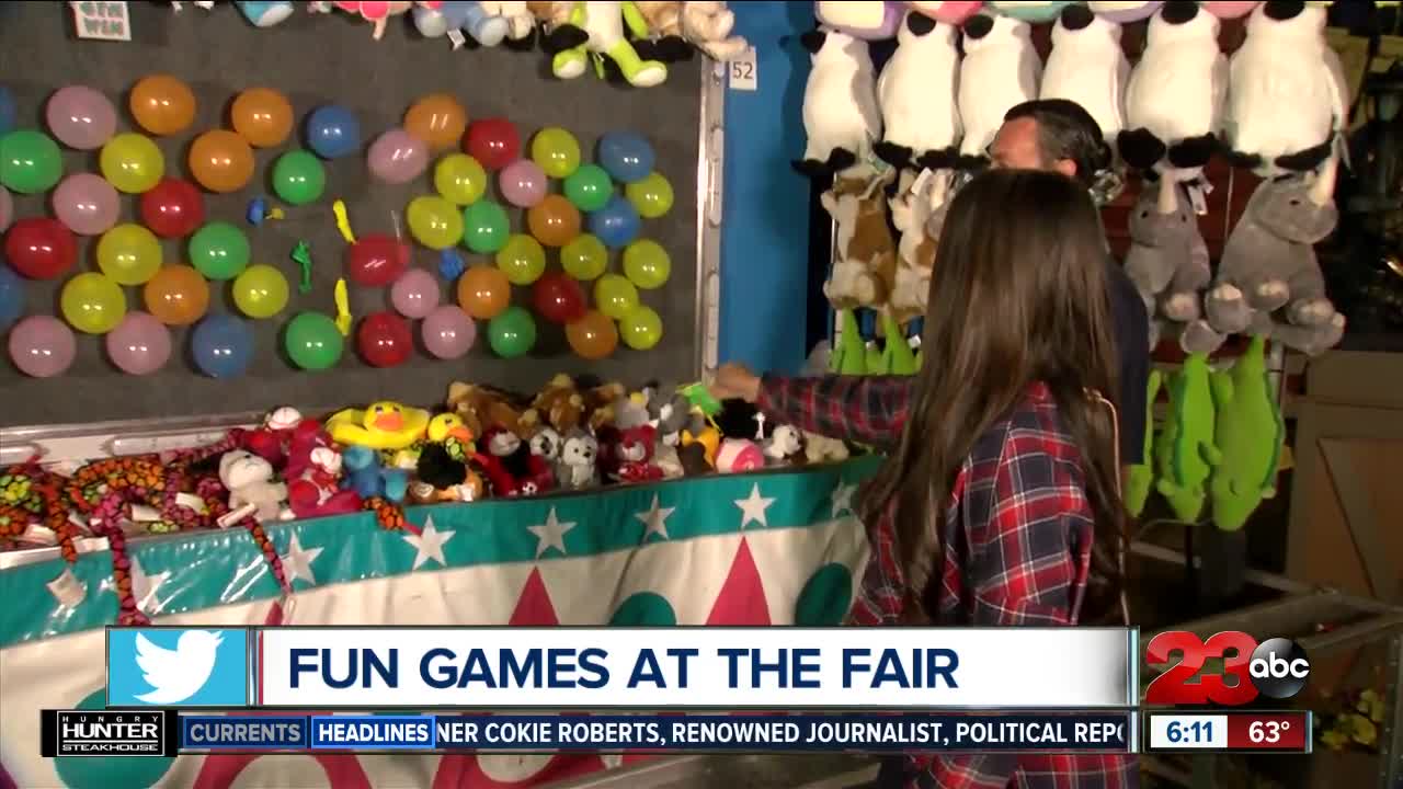 Fun games at the Kern County Fair