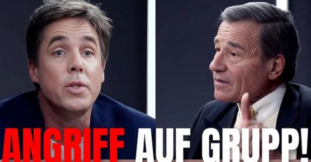 NEIDISCHER SPIEGEL JOURNALIST BEDRÄNGT WOLFGANG GRUPP!!