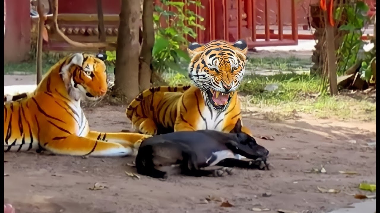 Troll Prank Dog,Fake Snake Vs Monkeys and Big Fake Lion Dog Prank Must Watch Funny Video