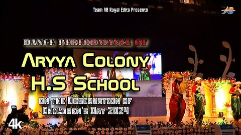 Jhansi Rani Story | Children's Day 24 | Aryya Colony H.S School | AB Royal Edits