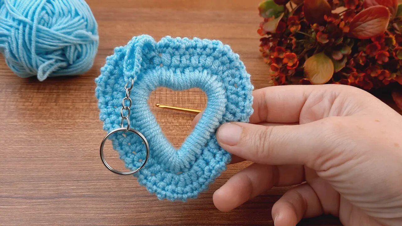 ✅️How to crochet heart motif