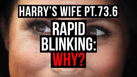 Harry´s Wife : Part 73.6 : Rapid Blinking : Why?