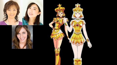 Anime Voice Comparison- Sailor Galaxia (Sailor Moon)