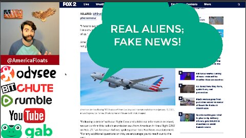 Aliens Are Real, It's The News That's Fake!