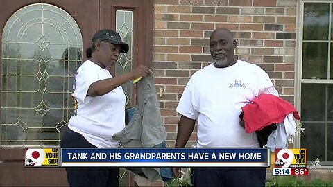 How these homeless grandparents' huge sacrifice paid off