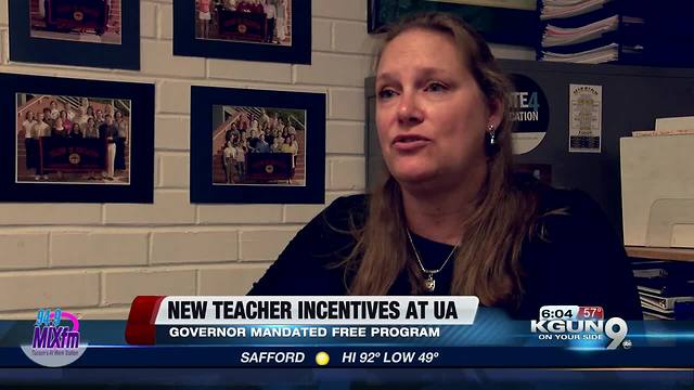 UA program offers incentives for teachers