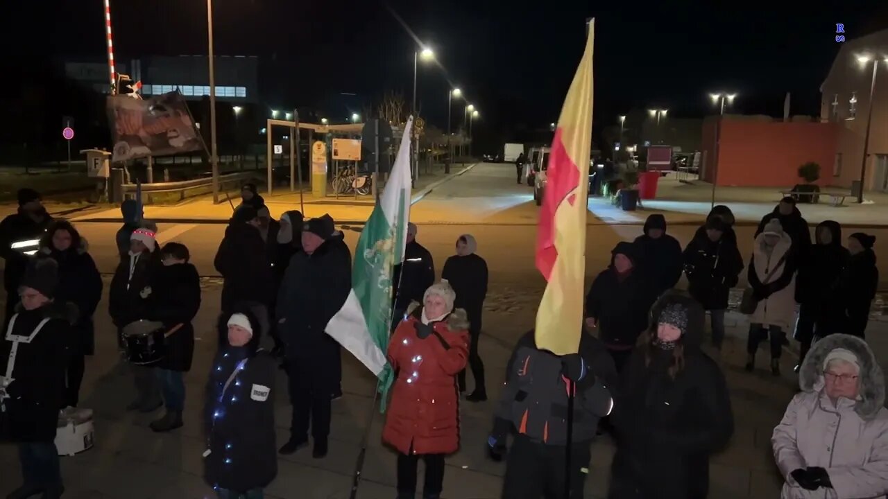 Wolgast - Rolf mit seinem heutigen Redebeitrag 07-03-2023