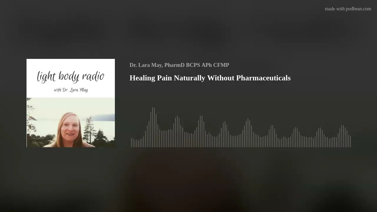 Healing Pain Naturally Without Pharmaceuticals