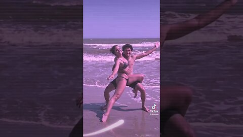 Beach Acro #shorts #beach #beachactivities #beachacro #countrydance #countrydance