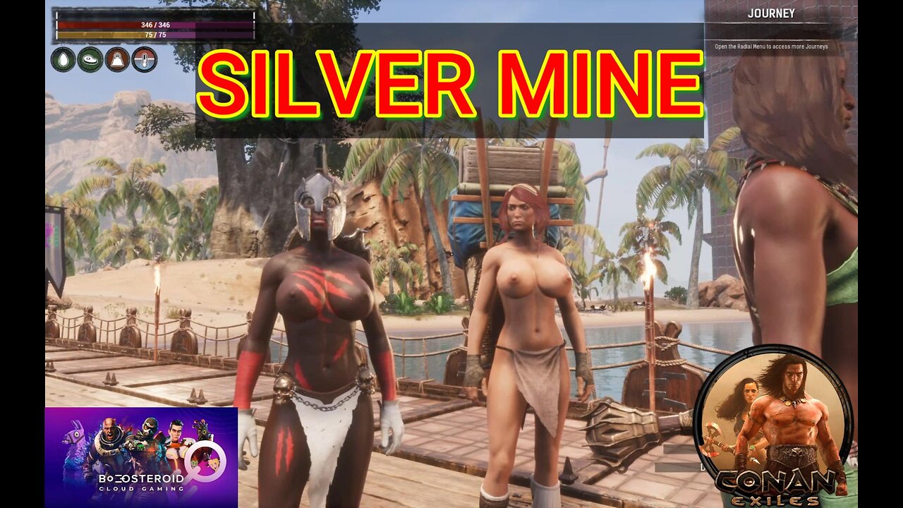 Conan Exiles Beginners Guide Silver Mine Busty Boobs #Boosteroid #conanexiles