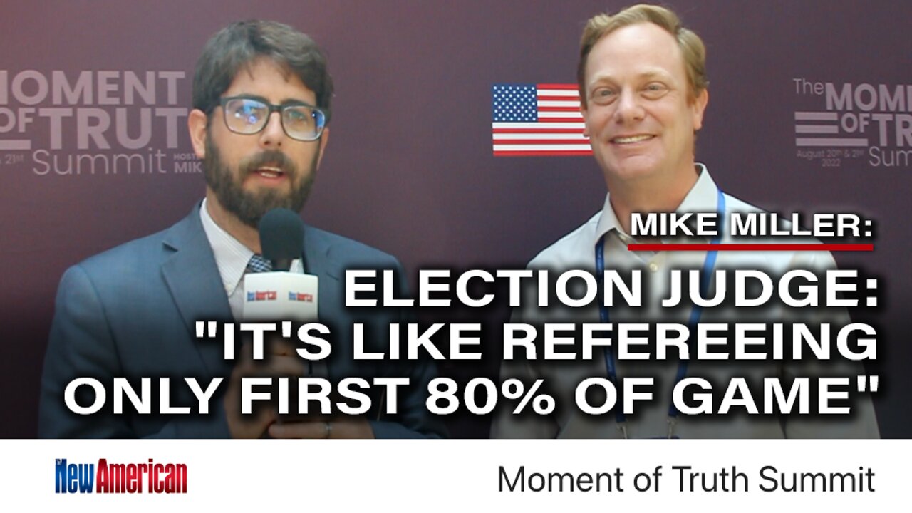 Election Judge: "It's Like Refereeing Only First 80% of Game"