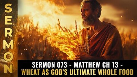 Sermon #073 - Matthew Ch 13 - WHEAT as God's ultimate whole food