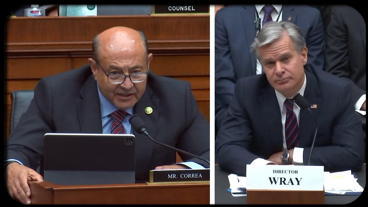 Rep. Correa grills FBI boss on Trump assassination attempt * July 22, 2024