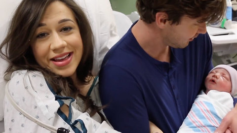 Colleen Ballinger a.k.a Miranda Sings VLOGS Entire Birth Of BABY BOY!