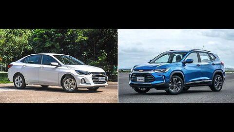 GM Chevrolet Novo Tracker ou Novo Onix ? Qual E Melhor ? Confere O Vídeo Comparativo Depois De 1 Ano