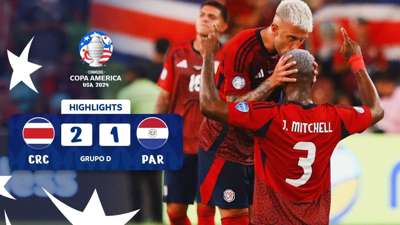 Copa America Highlights: Costa Rica vs Paraguay