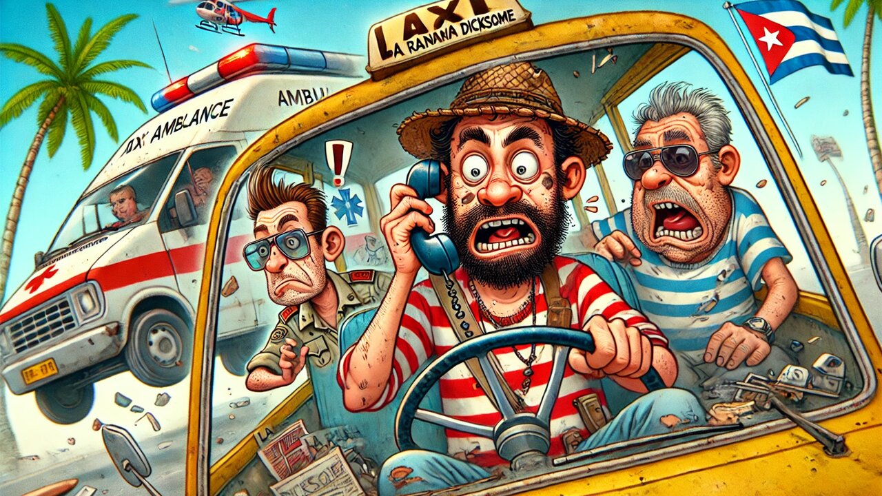 La Rana Dicksome’s Wild Ride Prison Buddies, a Taxi Mission, Car Crashes, and Ambulance Antics!