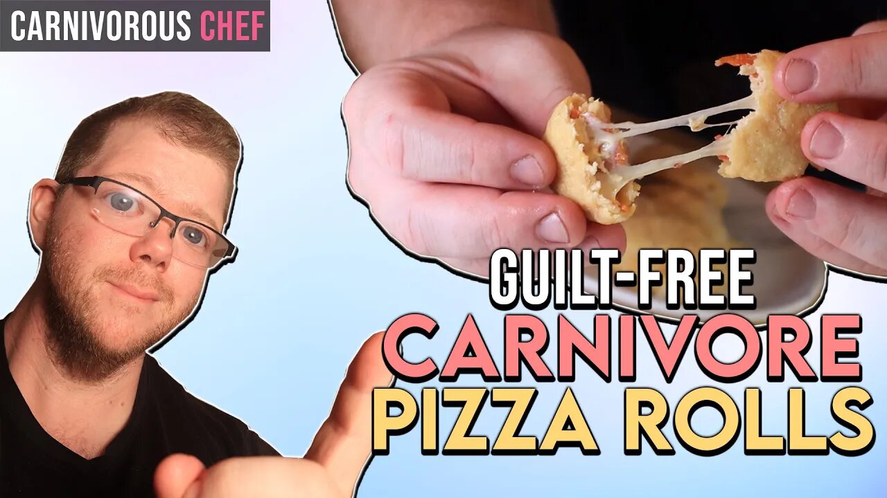 THESE PIZZA ROLLS MAKE YOU FEEL GOOD | Carnivore Recipe