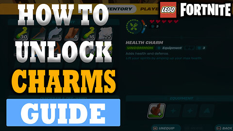 How To Unlock Charms In LEGO Fortnite