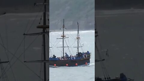 Pirates of Scarborough #travel #britishcoast #yorkshire #pirate 🏴‍☠️