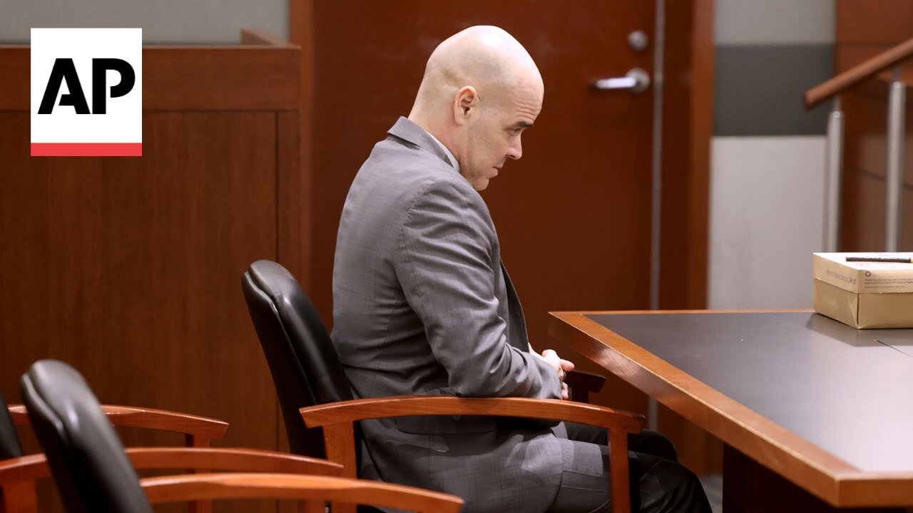 Moment ex-politician found guilty of murder in 2022 killing of Las Vegas reporter