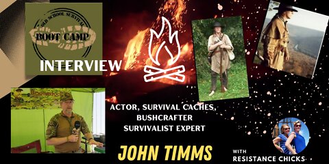 OLD SCHOOL JOHN TIMMS BOONEDOCKRY SURVIVAL CACHES