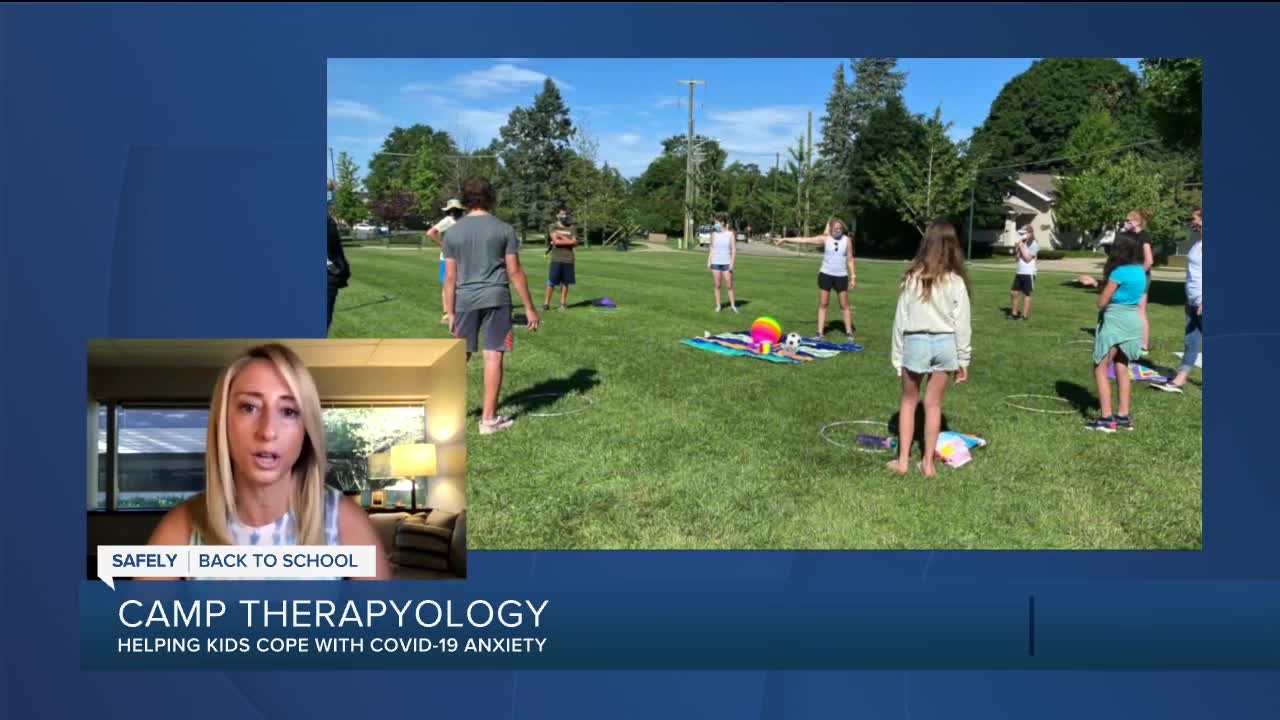 Helping kids unwind at Camp Therapyology