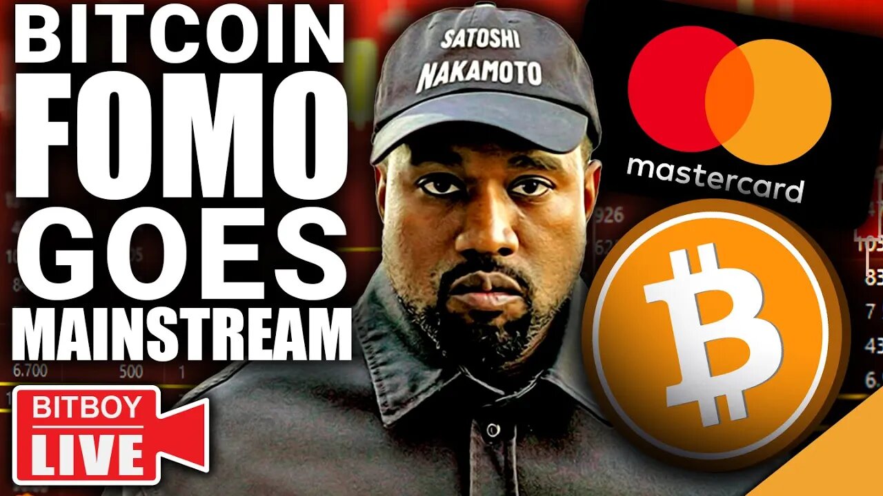 Bitcoin FOMO Goes MAINSTREAM! (Mastercard BULLISH on Crypto!)