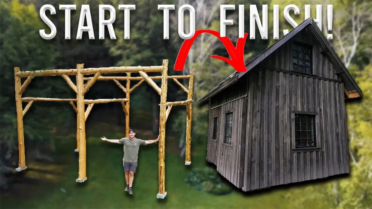 The Complete Construction of a Timber Frame Barn