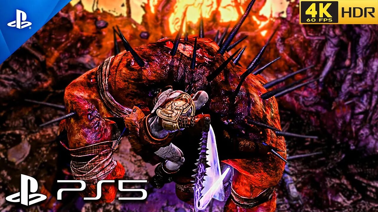 (PS5) GOD OF WAR 3 Remastered - Kratos VS Hades Boss Fight | ULTRA Graphics Gameplay [4K 60FPS HDR]