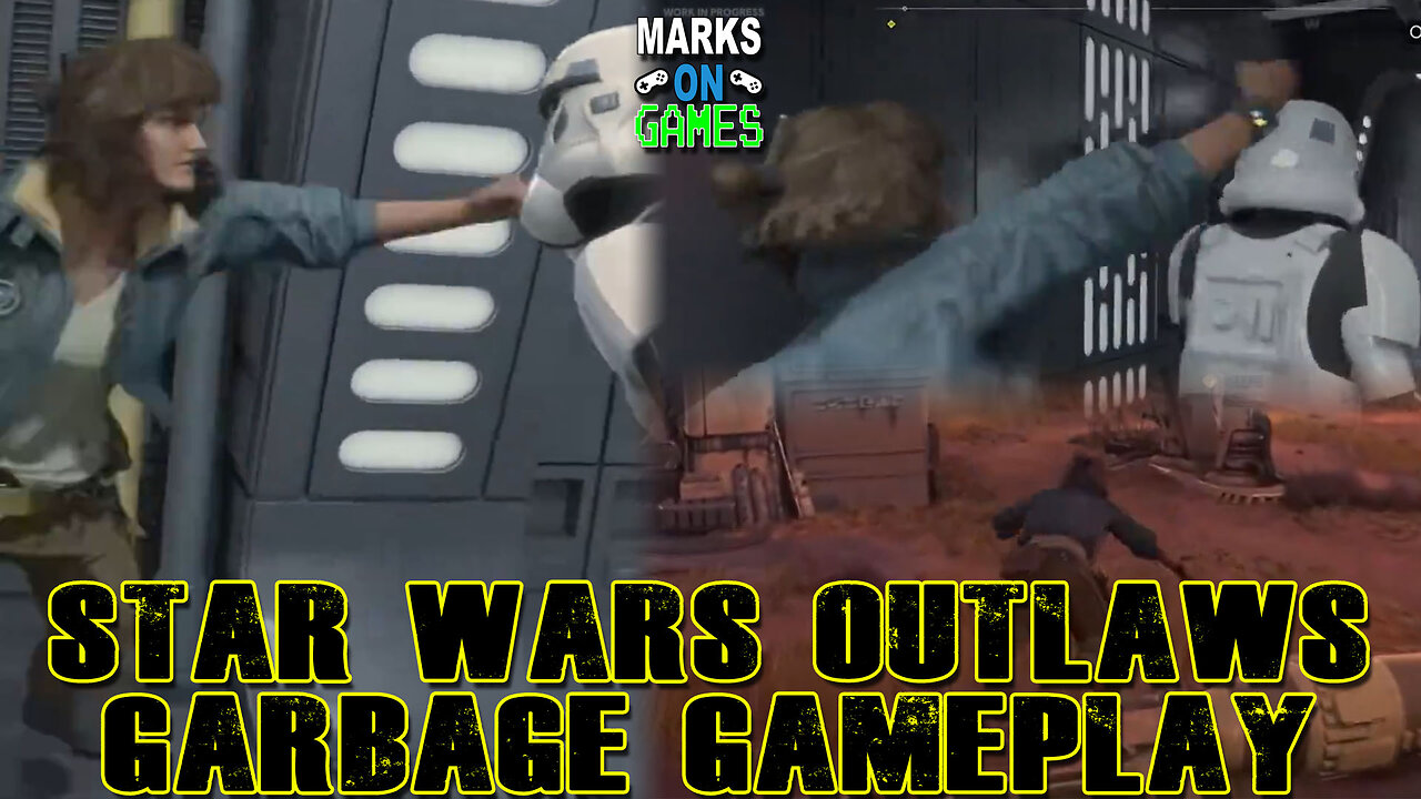 Star Wars Outlaws Garbage Gameplay