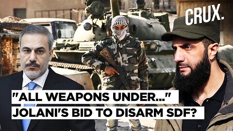 Syria's New Leader Says All Weapons to Come Under ‘State Control', Turkey Warns Jolani, Woos Trump