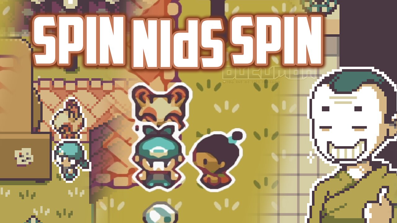 Pokemon SpinSpinSpin - Great GBA ROM Hack, talk to NPC, go quests, collect items, spin 90° the game