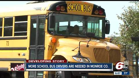 More school bus drivers needed in Monroe County