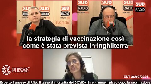 Esperto francese di RNA: il tasso di mortalità del COVID-19 raggiunge il picco dopo la vaccinazione