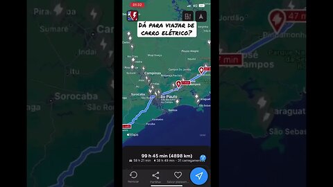 Ainda com dúvida se dá para viajar de carro elétrico?