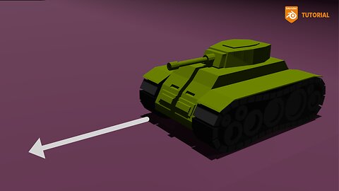 How to make a tank track animation in Blender 3.3