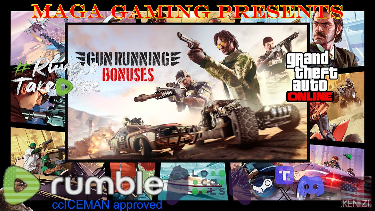 GTAO - Gun Running Bonuses Week: Monday