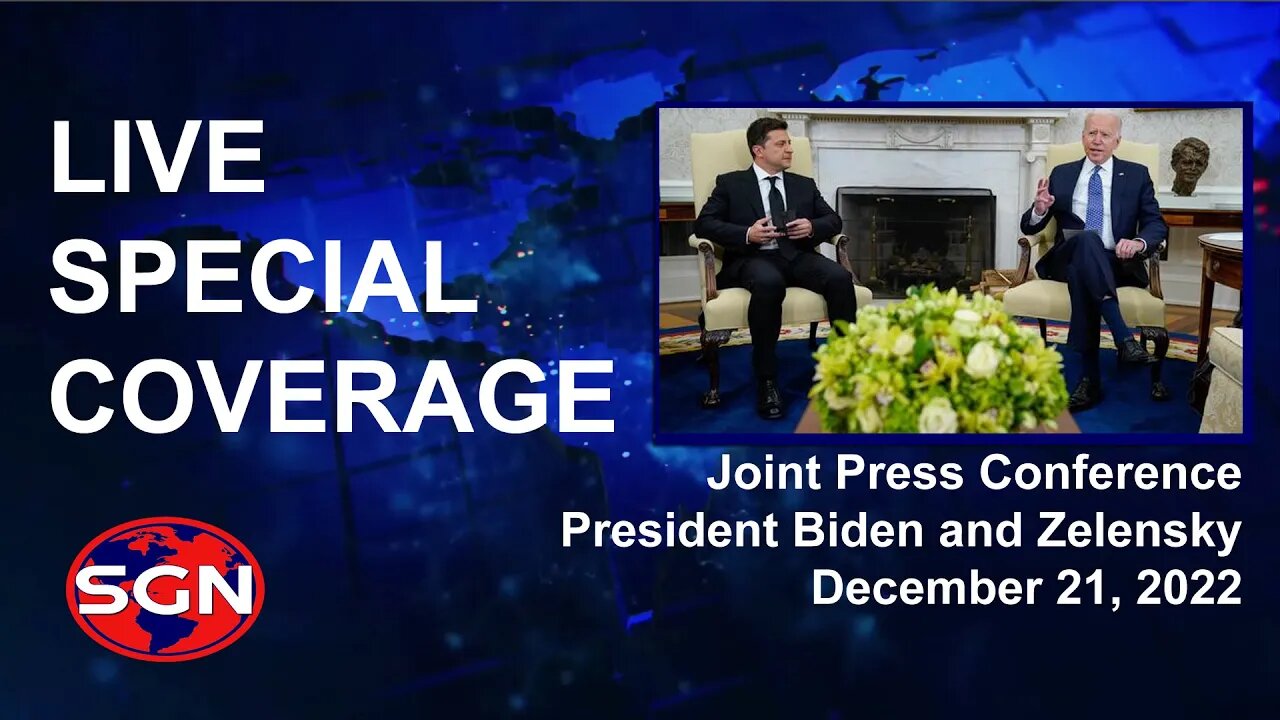 LIVE COVERAGE: Joint Press Conference with US President Biden and Ukrainian President Zelensky