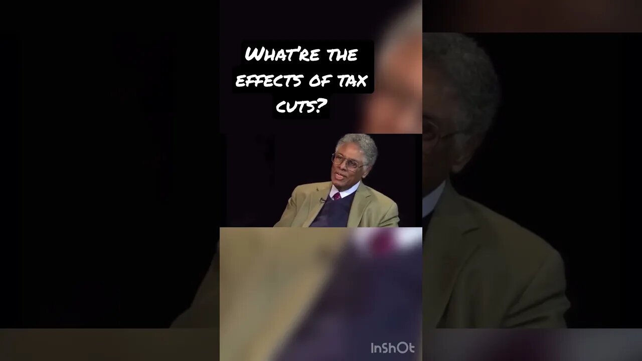 Thomas Sowell, Facts about Tax Cuts vs (Symbolic) Higher Taxes #thomassowell #economics