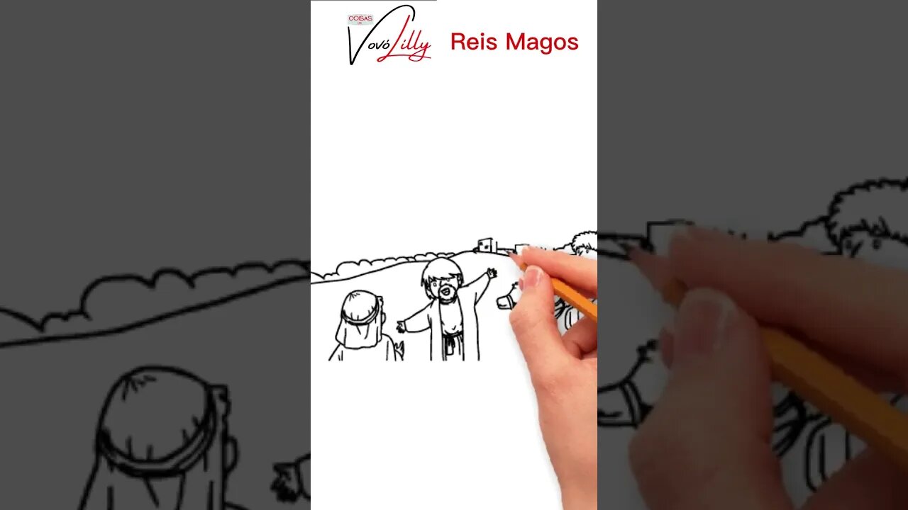 COMO DESENHAR OS REIS MAGOS NO DESERTO INDO AO ENCONTRO DE JESUS CRISTO. PASSO A PASSO. MUITO FÁCIL
