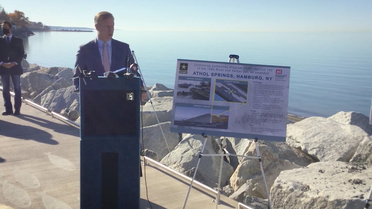 Athol Springs shoreline protection project - COMPLETION CEREMONY!