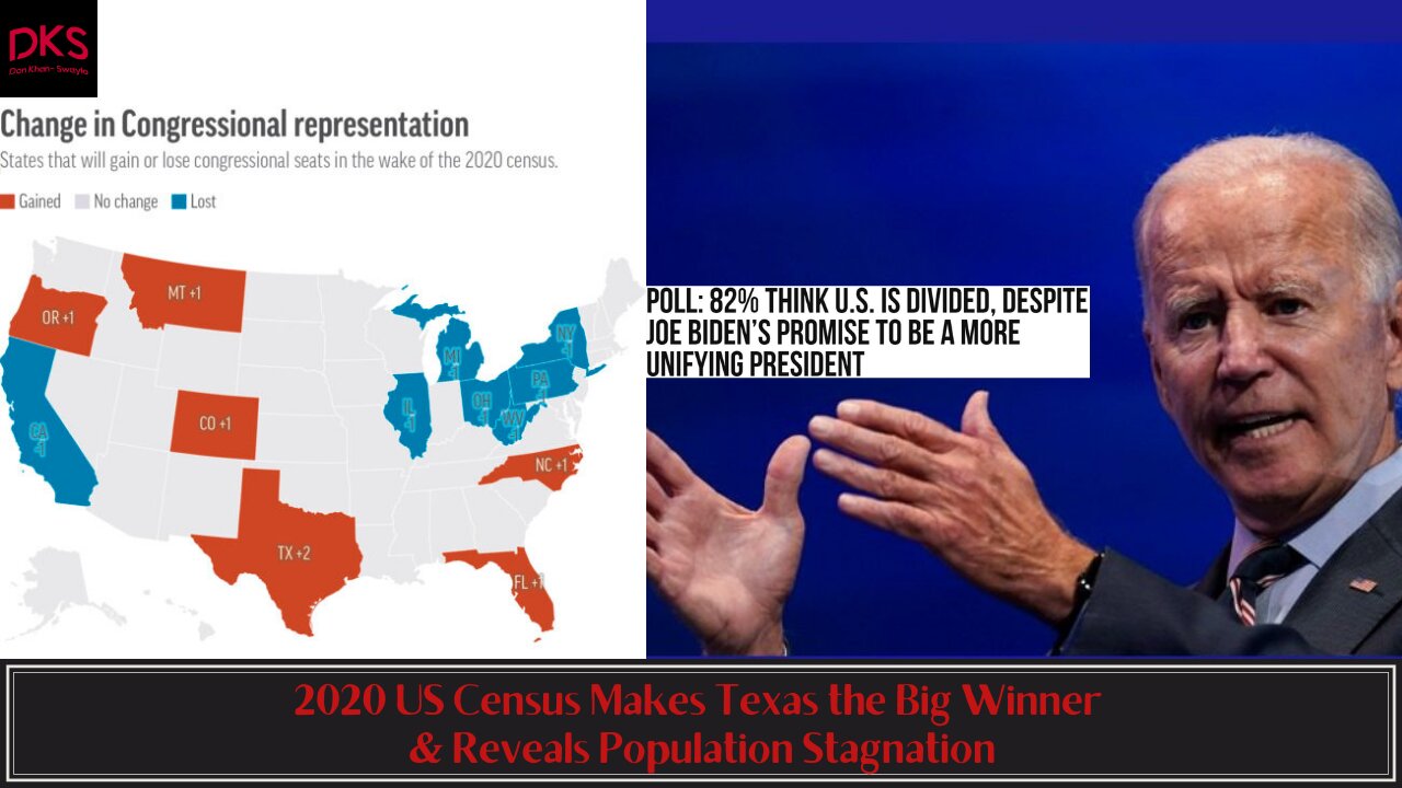 2020 US Census Makes Texas the Big Winner & Reveals Population Stagnation