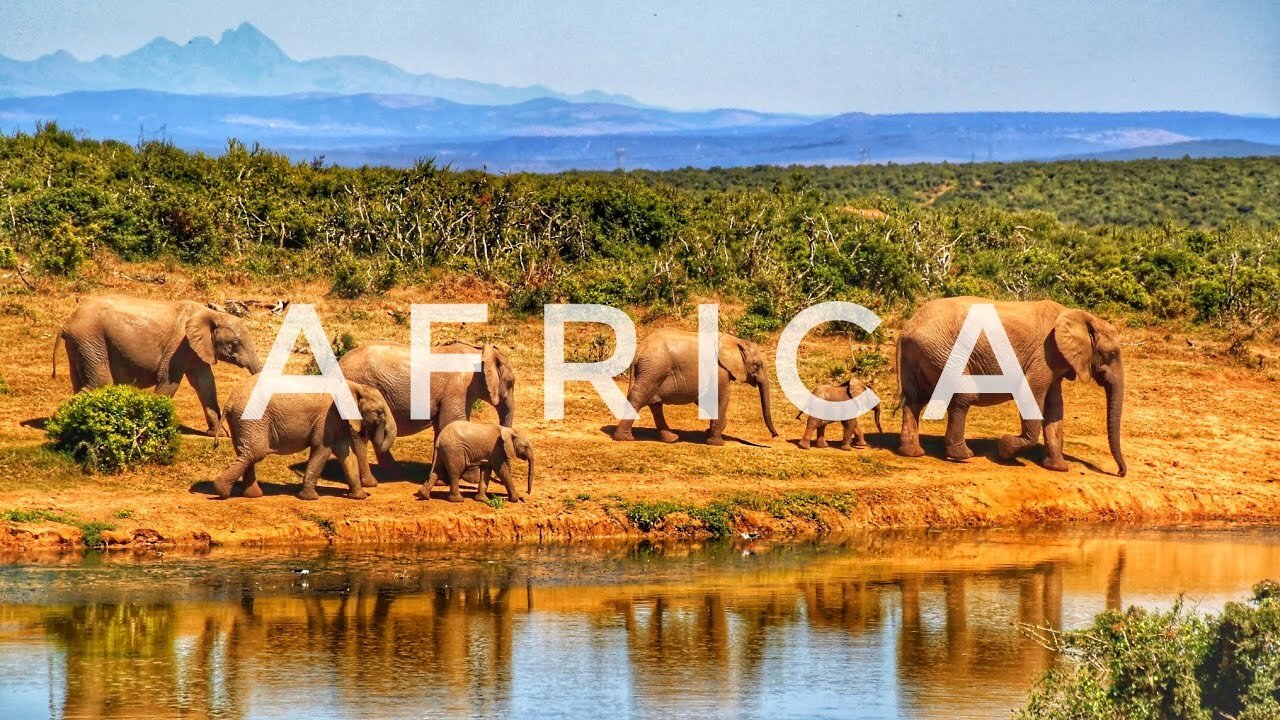 Africa 4K - Scenic Relaxation Film With Calming Music