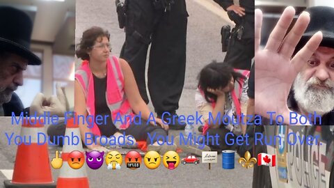 Just Stop Oil Morons Glue Themselves At Airport. 🖕😡👿😤🤬😠😝🚗🪧🛢⚜🇨🇦