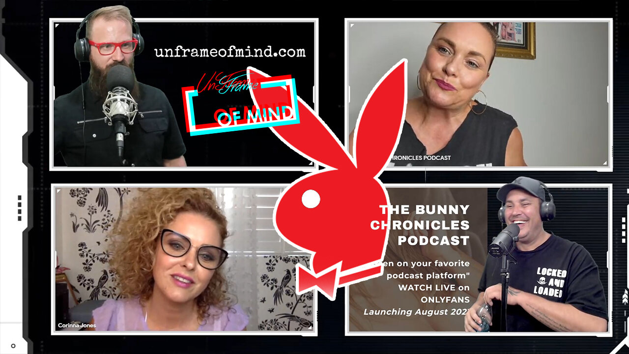 Playboy Models INVADE the Unframe of Mind Show - with Echo Johnson and Corinna Harney Jones
