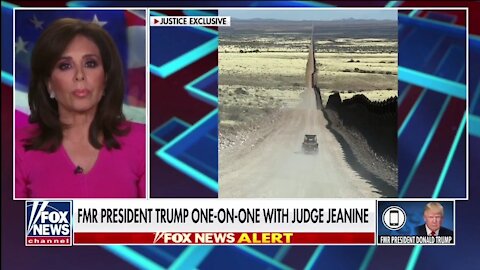 Trump Blasts Biden For Stopping Wall Construction