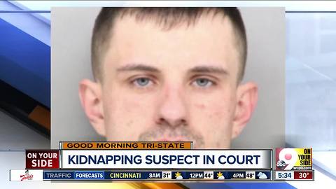 Kidnapping suspect due in court Monday