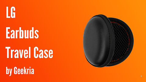LG On-Ear Headphones Travel Case, Hard Shell Headset Carrying Case | Geekria