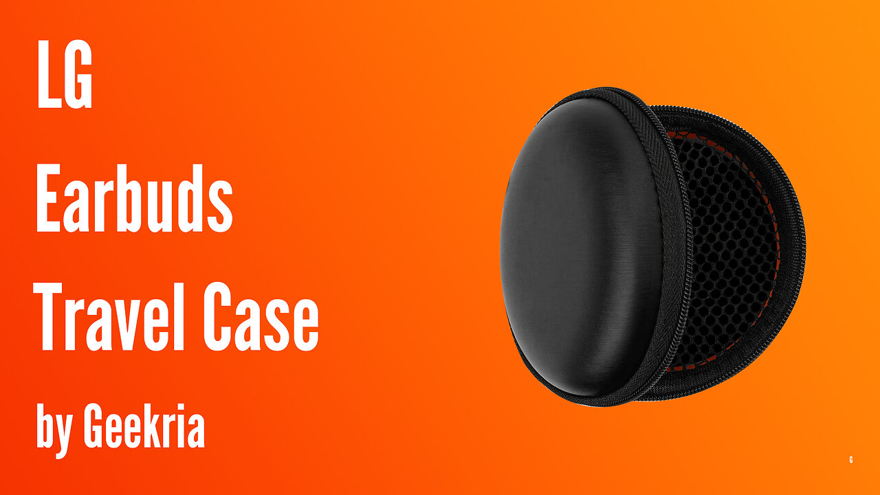 LG On-Ear Headphones Travel Case, Hard Shell Headset Carrying Case | Geekria